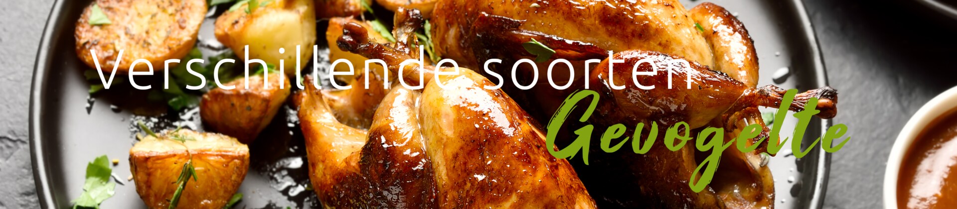 Verschillende soorten gevogelte